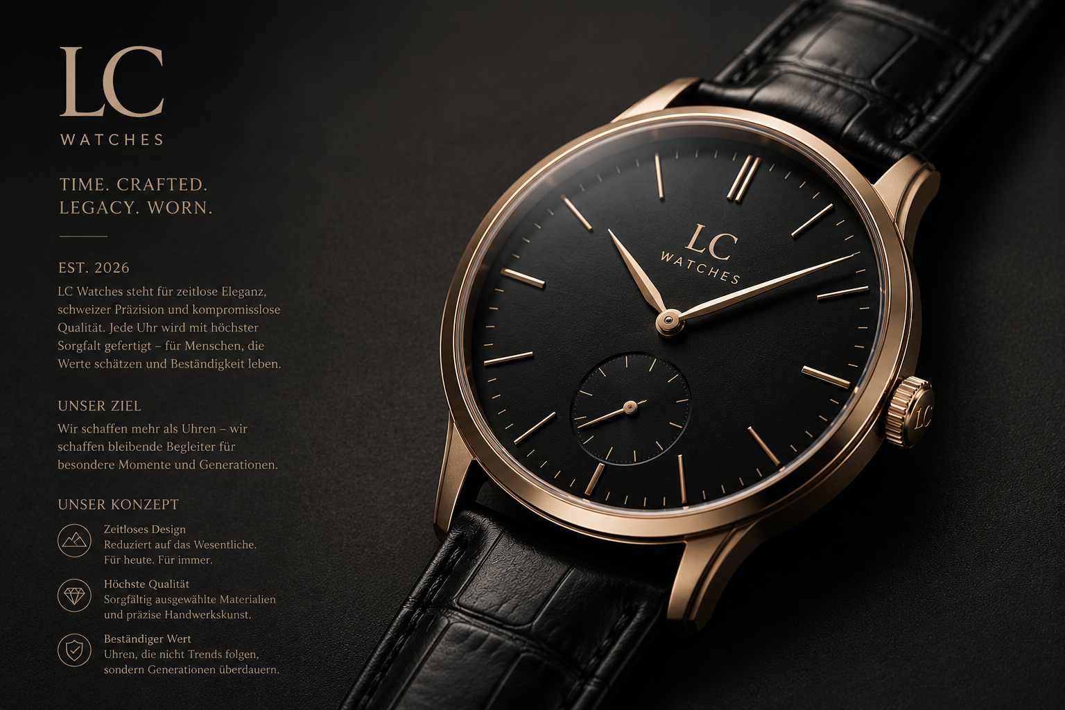 LC Watches Markengeschichte und Nahaufnahme der LC 01